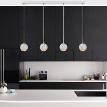 Hikaru Iron 4 Light Pendant